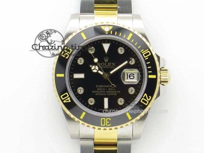 Best ETA 31 904L 278273 1:1 Edition Steel DateJust Bracelet Gray on YG 2688 SS Jubilee Diamonds Dial ARF 0206